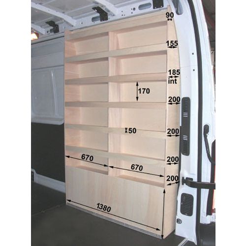 Kast rechterkant - Renault Master - Fiat Ducato - Opel Movano - Nissan NV 400