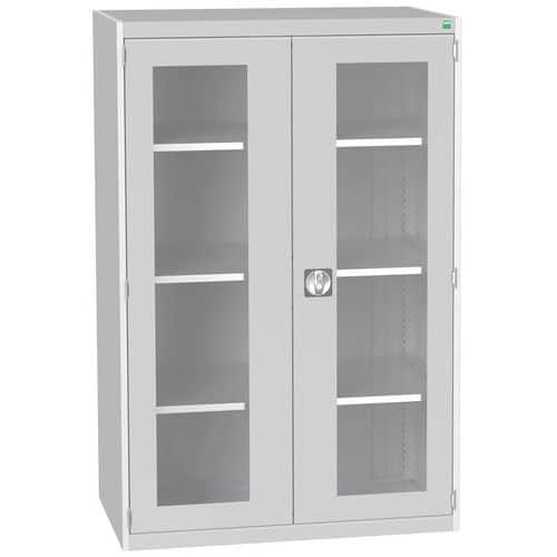 Armoire lourde à portes transparentes Cubio_Bott