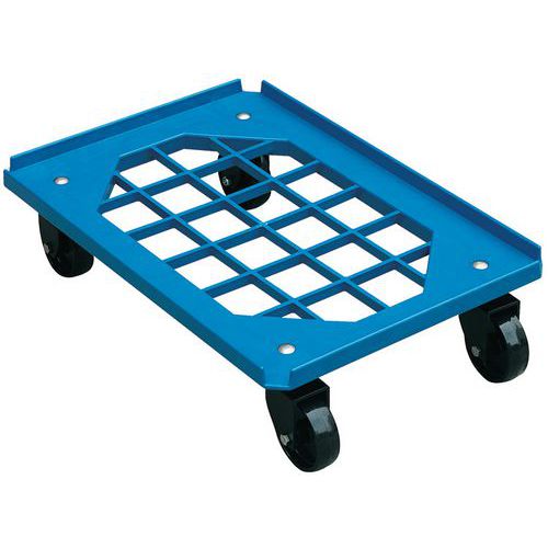 Rolplateau 250 KG met roosterplaat