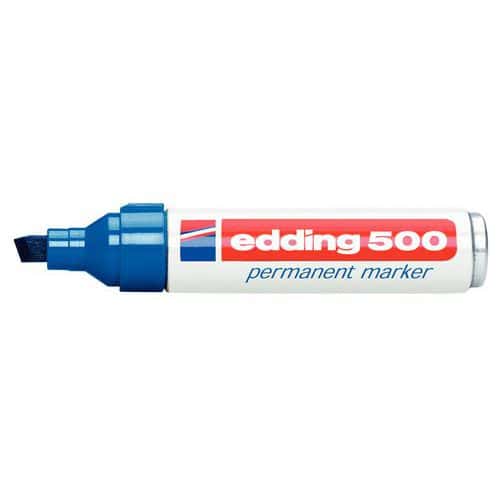 Permanente markeerstift Edding 500 - schuine punt