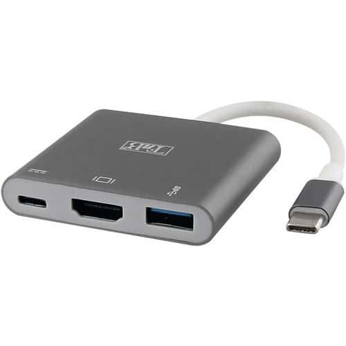 Adaptateur 3 en 1 USB Type-C vers HDMI - TNB