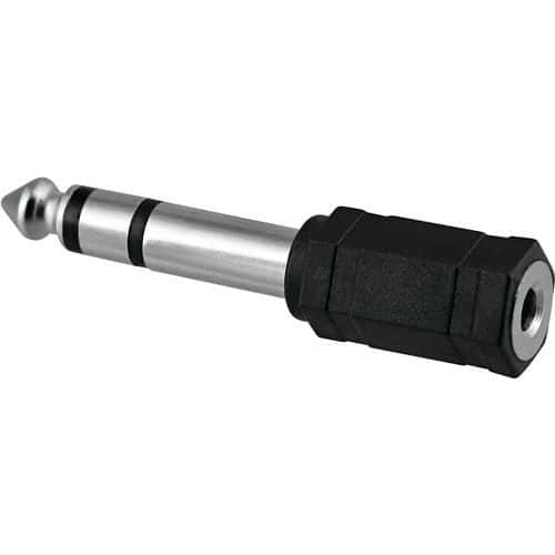 Adapter 3,5 mm vrouwelijk jack naar 6,5 mm mannelijk jack - T'nB