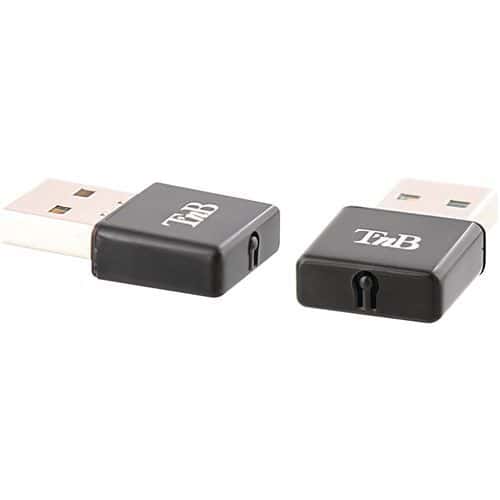 USB-adapter nano WIFI dongle 300 Mbps - T'nB