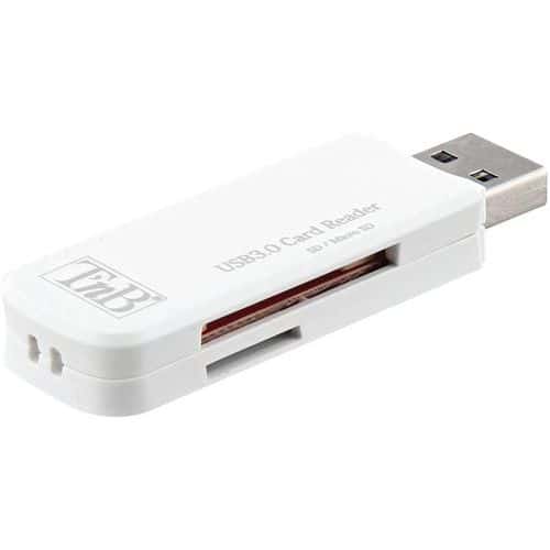 Lecteur carte SD et Micro SD USB-A 3.0 - TNB