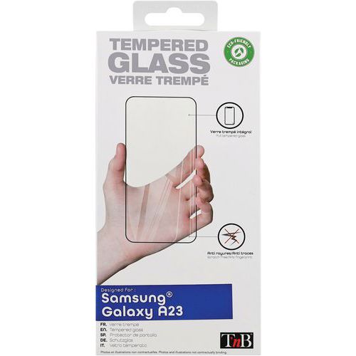 Screenprotector in gehard glas voor Samsung Galaxy A23 - T'nB