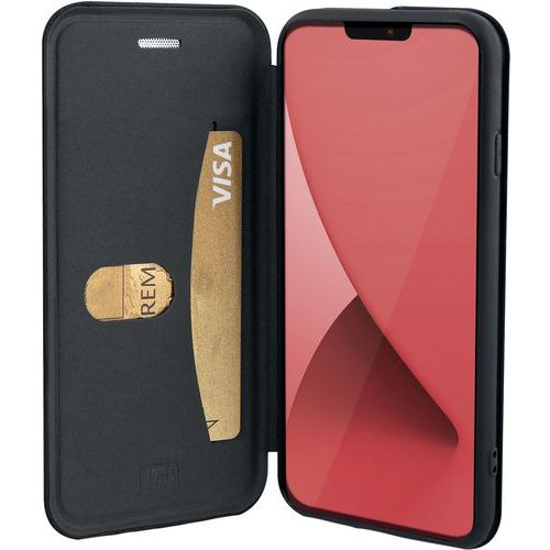 Kunstleder hoes Premium voor iPhone 12 Pro Max - T'nB