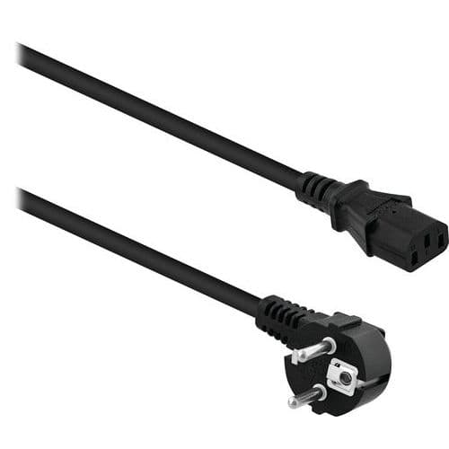 Cable d'alimentation C13 femelle vers Schuko male - TNB