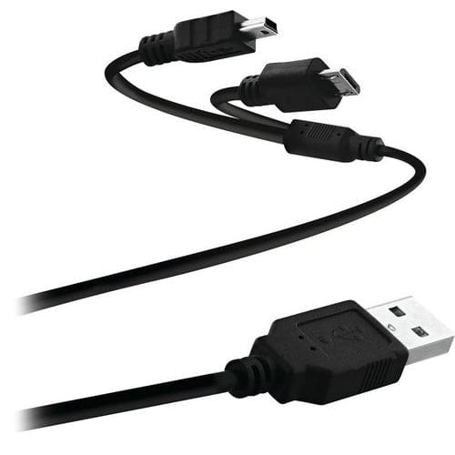 Cable Micro USB 2 en 1 - TNB