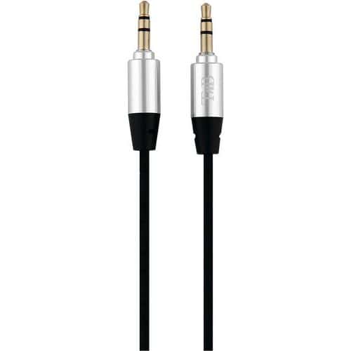 Cable tressejack 3.5 mm male vers jack 3.5 mm male - TNB