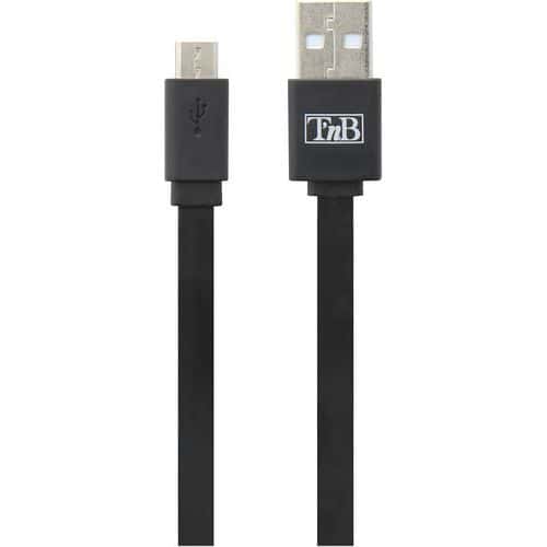 USB plat naar kabel micro USB - T'nB