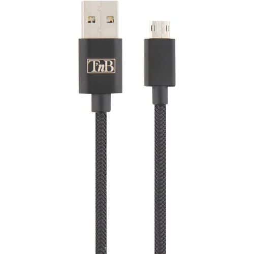 Kabel USB naar Micro USB omkeerbaar - T'nB