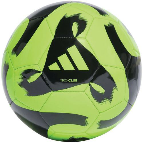 Ballon foot - adidas - Tiro Club Vert solaire/Noir