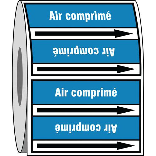 Marquage tuyauterie Air