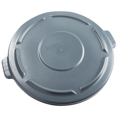 Couvercle plat pour conteneur rond Brute - Rubbermaid