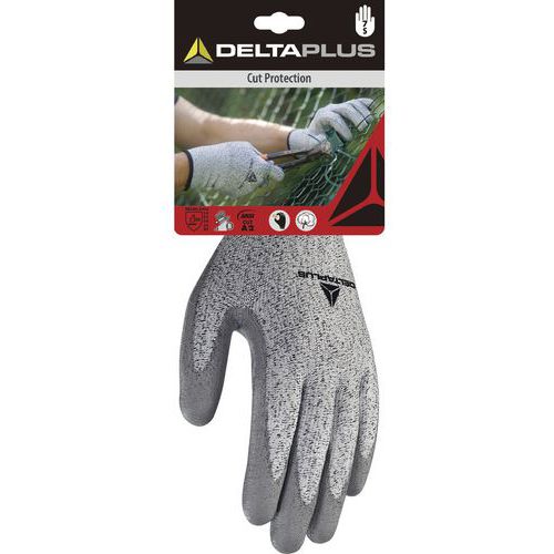 Gants tricot econocut® - paume enduite polyuréthane  - jauge 13