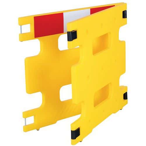 Barrière de protection polyéthylène pliable - Dancop