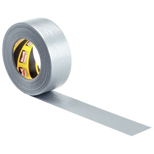 Ruban adhésif toilé Power Tape étanche - 50 m - Gris- Pattex