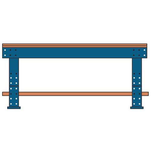 Werkbank 201 met mutlplex werkblad en verstelbare poten