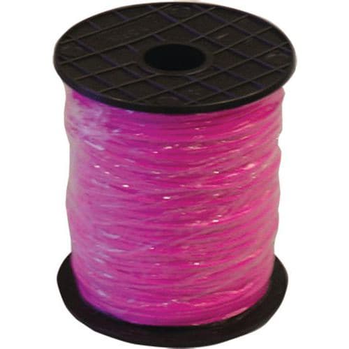 Tresse fluo rose - Mondelin