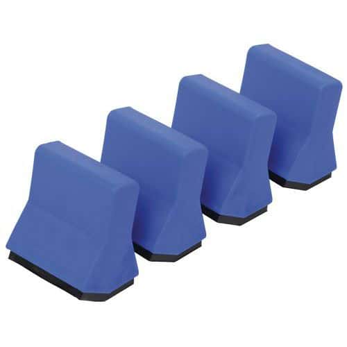 Lot de 4 patins pour échelle transformable - Manutan Expert