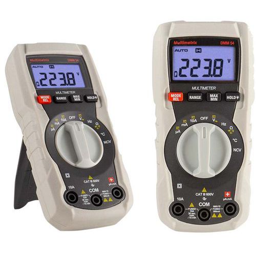 Digitale compacte multimeter met 4000 punten DMM54 - Multimetrix