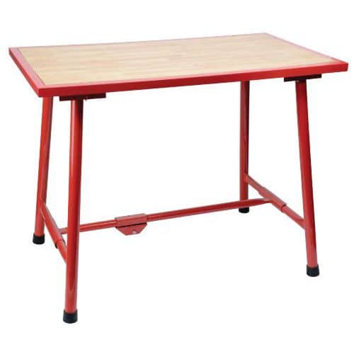 Table pliante pour plombier