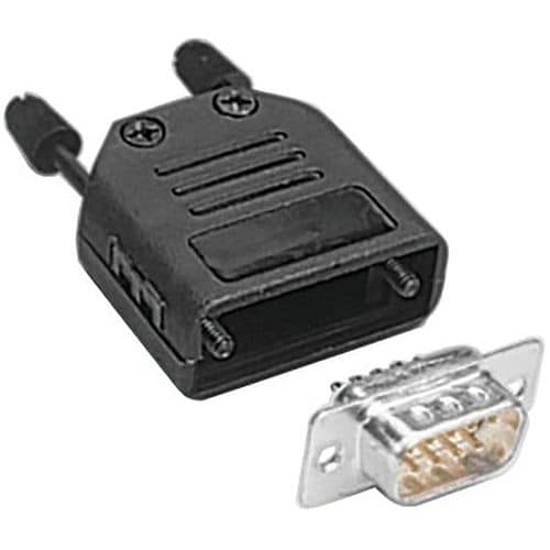 Soldeer connector - SUBD9 M