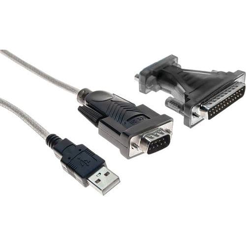 Adapter USB 2.0 A-SERIE DB9/DB25 DACOMEX