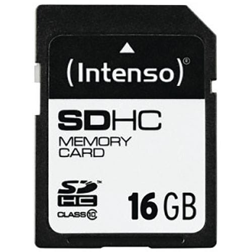 Carte SDHC Class 10 - 16Go INTENSO