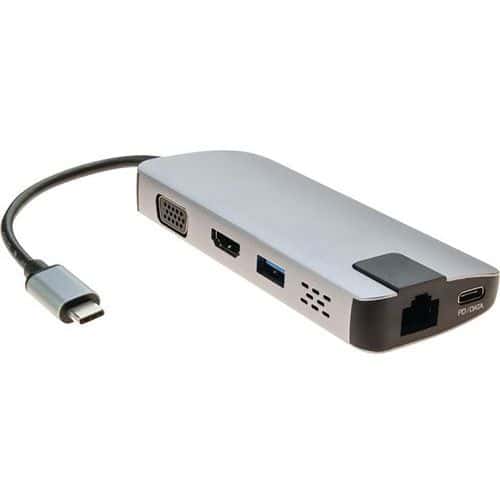 Mini dock USB 3.1 Type-C Hub chargeur USB