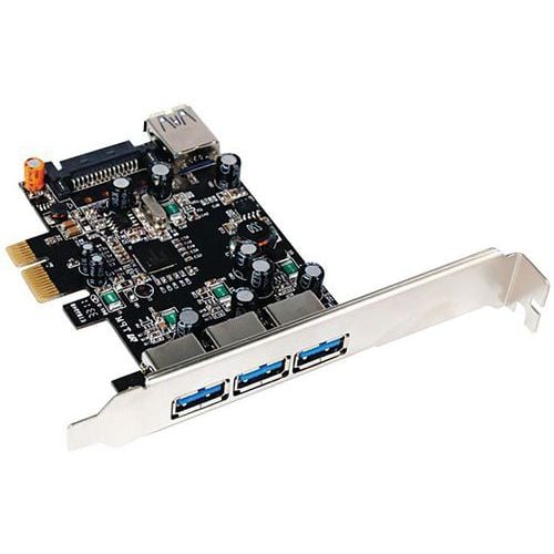 Carte contrôleur USB 3.0 PCI-Express 3 ports