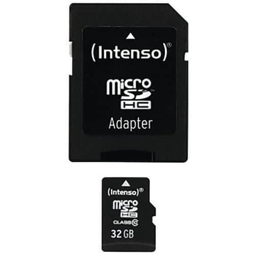 Carte MicroSDHC Class 10 - 32Go INTENSO