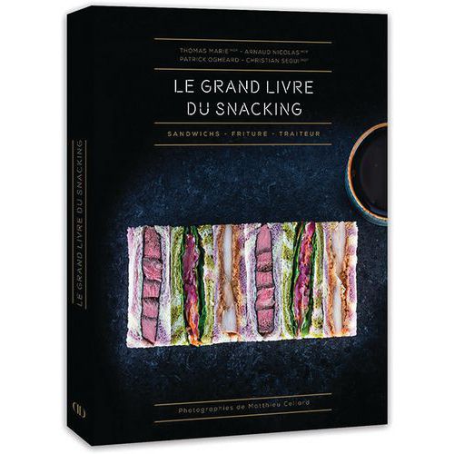 Professioneel boek Le grand livre du snacking - Matfer