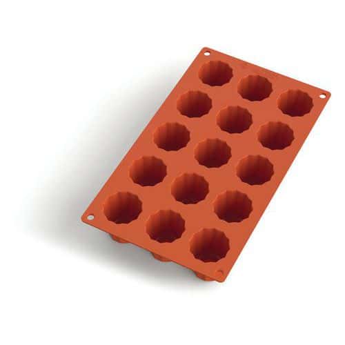 Plaque silicone pour 15 cannelés bordelais Gastroflex - Matfer