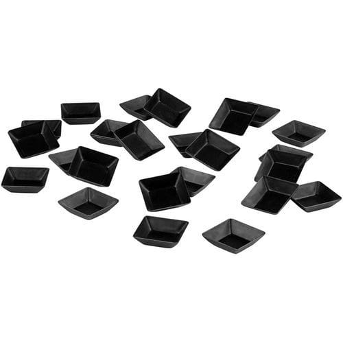 Moule à petits fours carré uni Exopan - Lot de 25 - Matfer