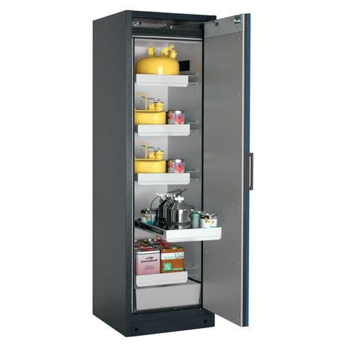 Armoire de sécurité Q-CLASSIC-90 Gris/Bleu RAL 5010 - asecos