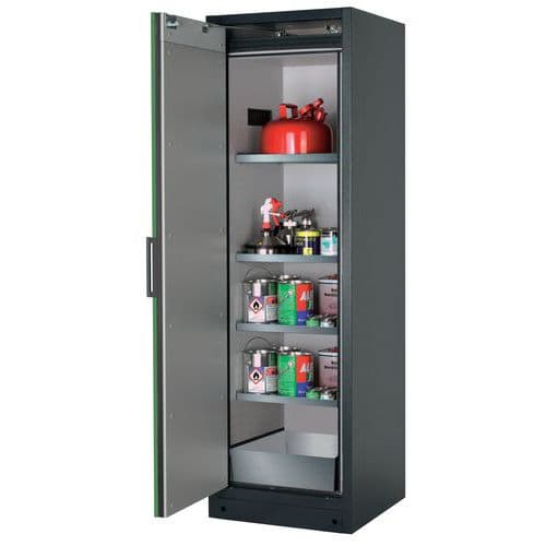 Armoire de sécurité Q-PEGASUS-90 Gris/Vert RAL 6011 - asecos