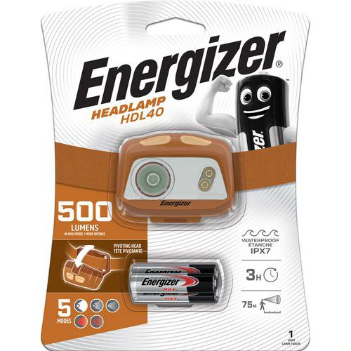 Hybride hoofdlamp HDL40 - 500 lm - Energizer