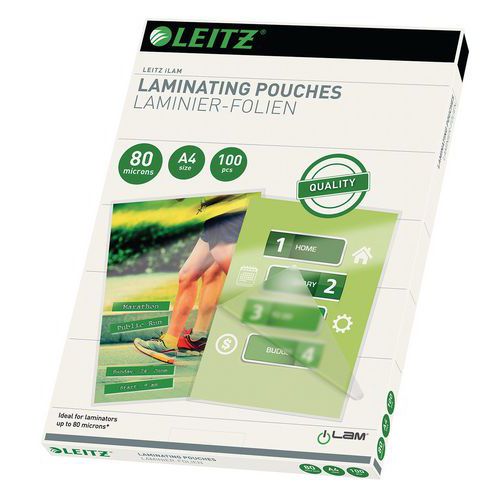 Pochettes de plastification à chaud A4 - Leitz