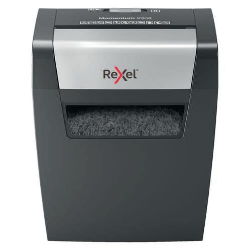 Handmatige papiervernietiger Momentum X308 Rexel