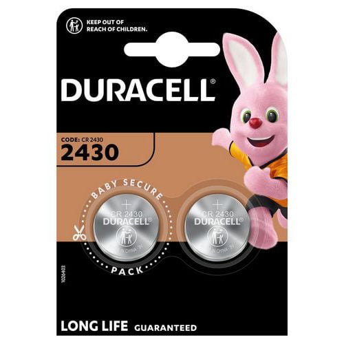Lithiumknoopcelbatterij 2430 - Set van 2 - Duracell