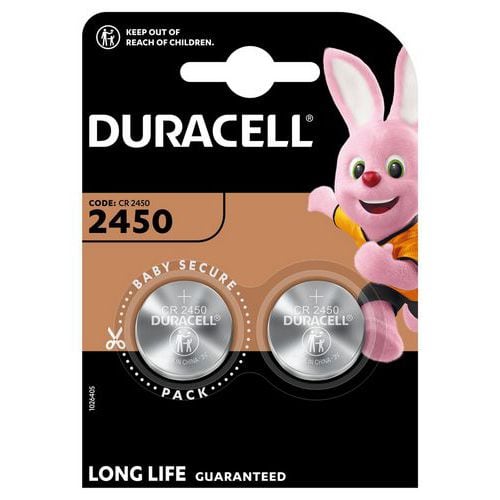 Lithiumknoopcelbatterij 2450 - Set van 2 - Duracell
