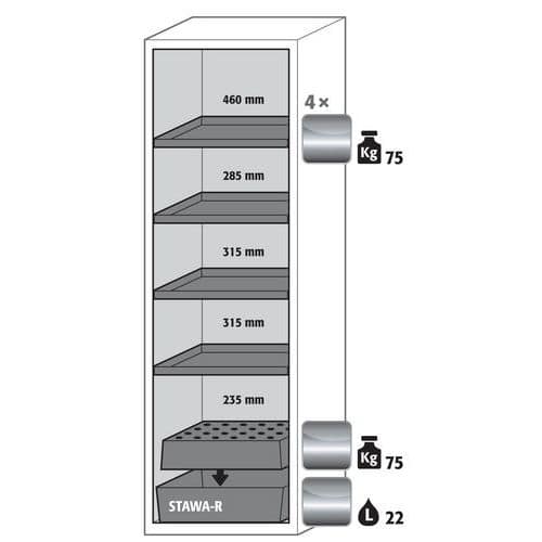 Armoire de sécurité S-PHOENIX touchless-90_Asecos