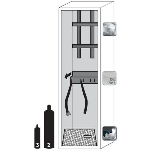 Armoire G-ULTIMATE-90 - 1x50L - Standard - 598mm - Asecos