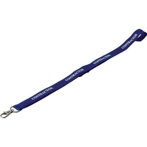 10 keycords - Beveiligingskeycords van textiel - 440 mm lang - Durable UK