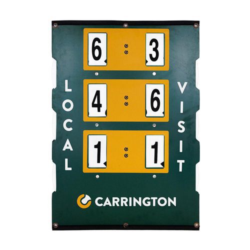 Tennis scorebord dubbelzijdig - Carrington