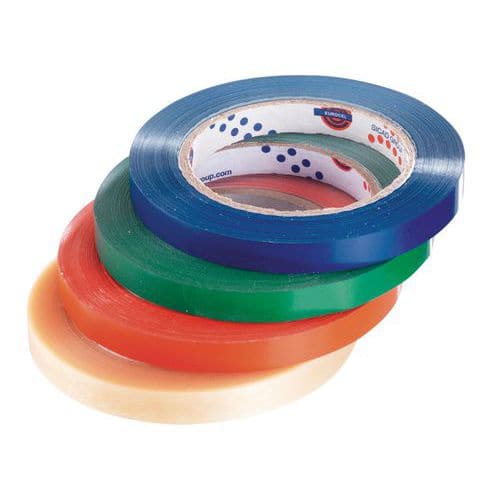 PVC-tape - Gekleurd en transparant - Breedte 12 mm