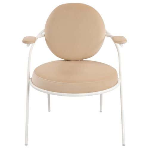 Lot de 2 Fauteuils Sat assise velours Meet By Paperflow