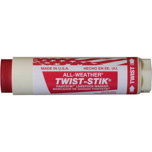 Verfstift voor het markeren van vee Twist-Stik - All Weather