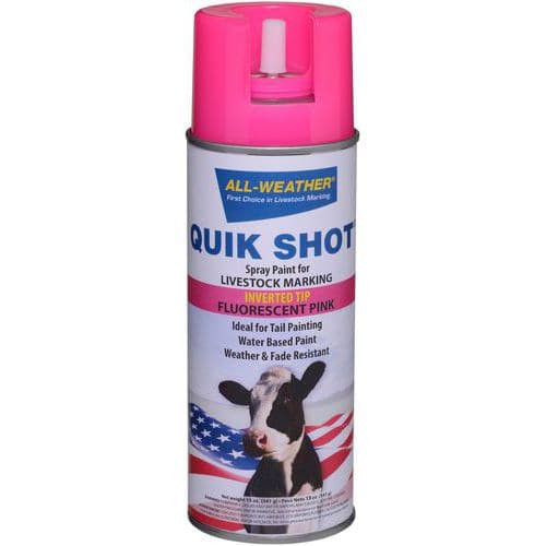 Spuitbusverf voor vee Quik-Shot - All Weather